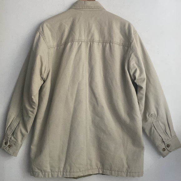 Vintage Arrow Blue Jean Button Down Work Coat Quilted Utility Jacket, Size M - Picture 9 of 11